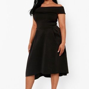 Off shoulder Black Dress 👗